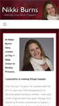 Mobile Screenshot of nikkiburns.net